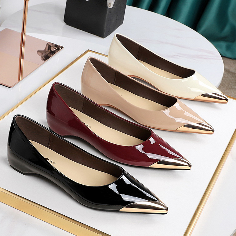 Men'S Shoes With Toes - BIGTREE Shoes Low Heeled Women's Shoes