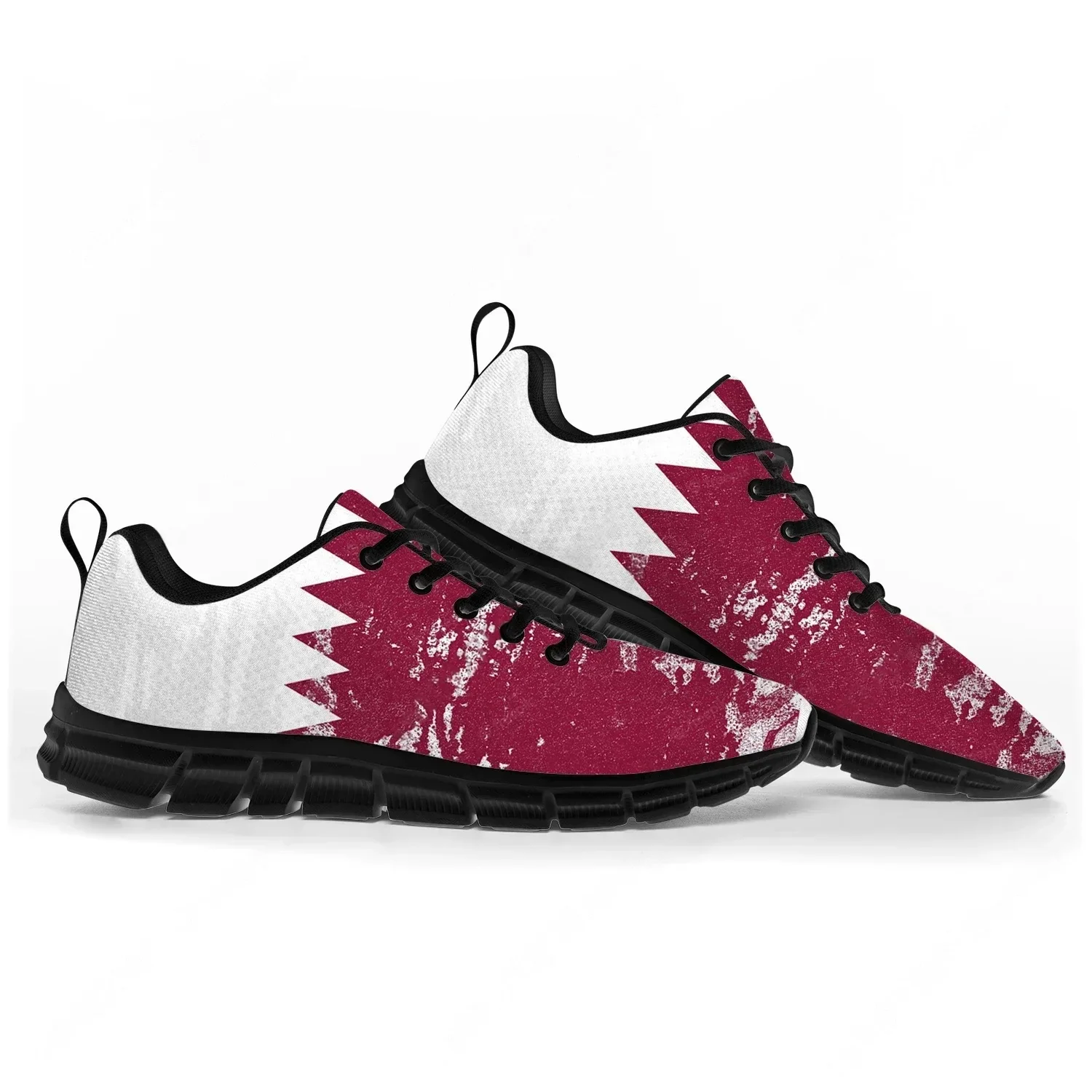 Men Shoes Qatar - Qatar Flag Sports Shoes Mens Womens