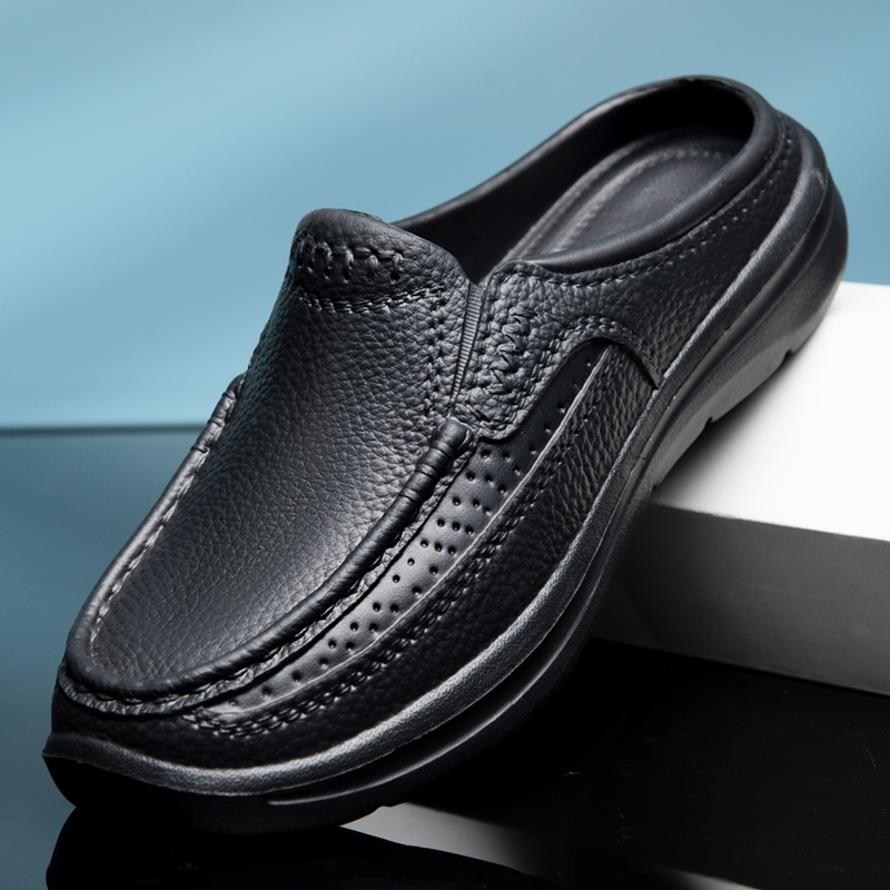 Men Shoes Type - Summer slippers garden clogs waterproof and