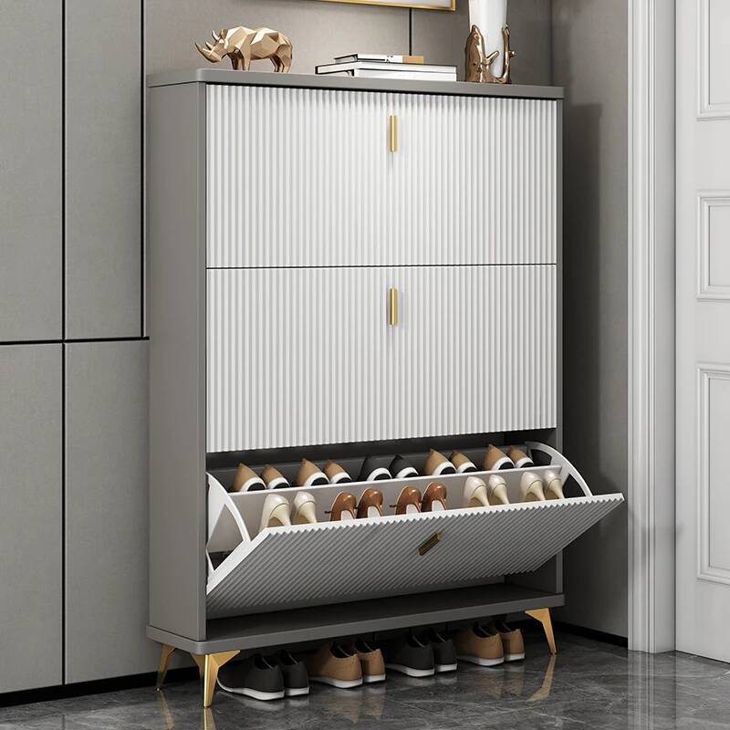 Men Shoes Rack - Modern Minimalist Shoe Cabinets Storag Contain