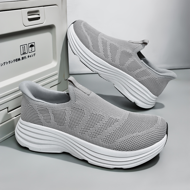 Men Shoes Running - Men Shoes Sneakers Breathable Mesh Slip
