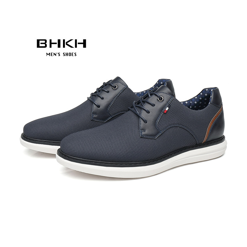 Men'S Shoes Smart - BHKH Nam Da Thật 2022 Chính