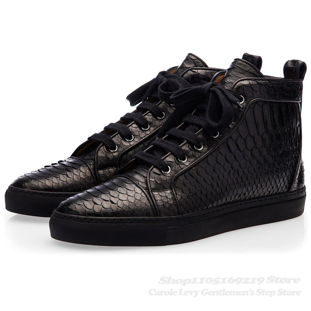 Men Shoes Brand - Black Leather Business Shoes for Men