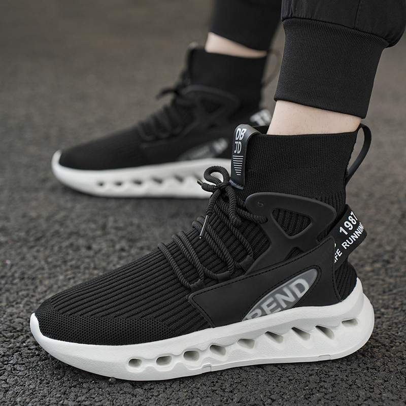 Trendy Men High Top Sock Shoes - đánh giá và giá Men Shoes Running