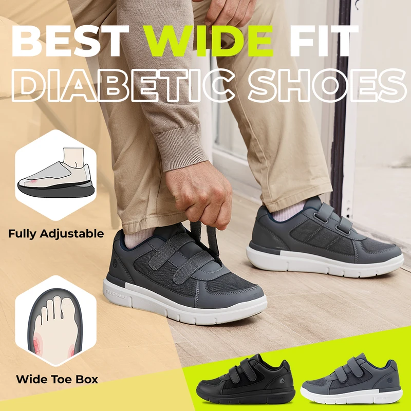 FitVille Men'S Diabetic Shoes  - đánh giá và giá Men'S Shoes Diabetic