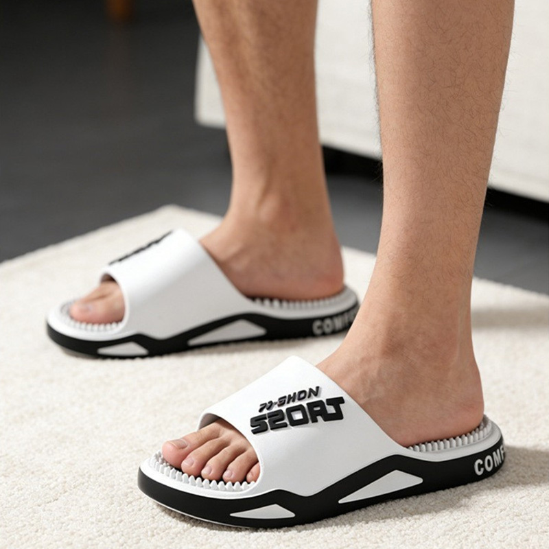 New Men Slippers Massage Slipp - đánh giá và giá Men'S Shoes Daily Use