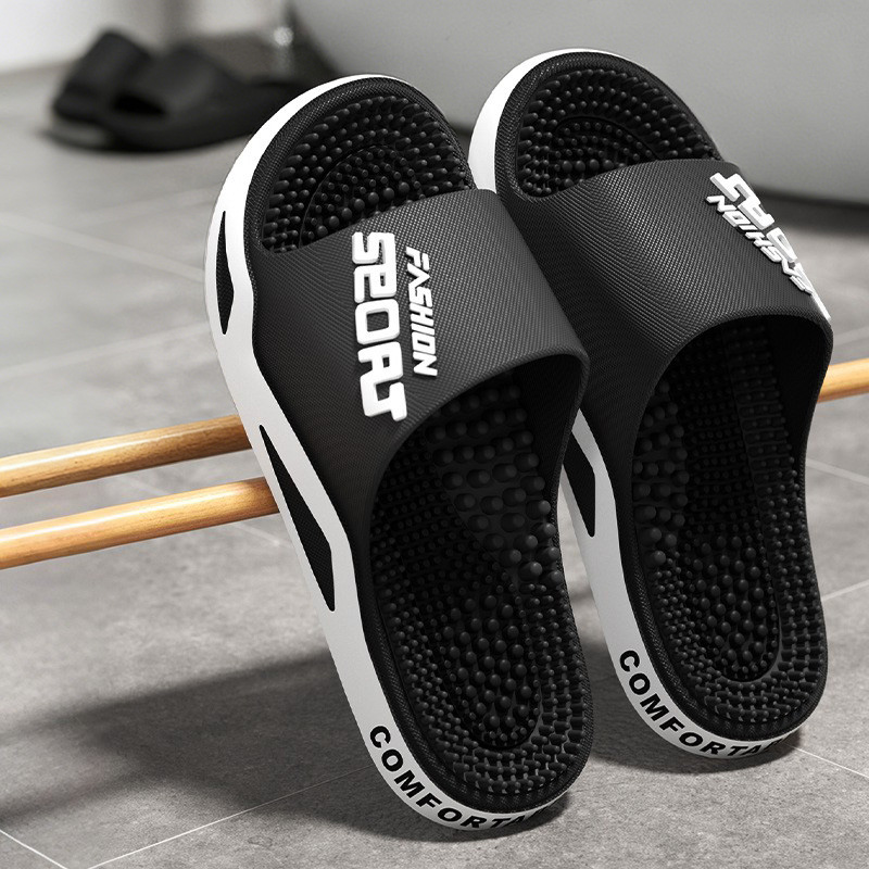 New Men Slippers Massage Slipp - đánh giá và giá Men'S Shoes Daily Use