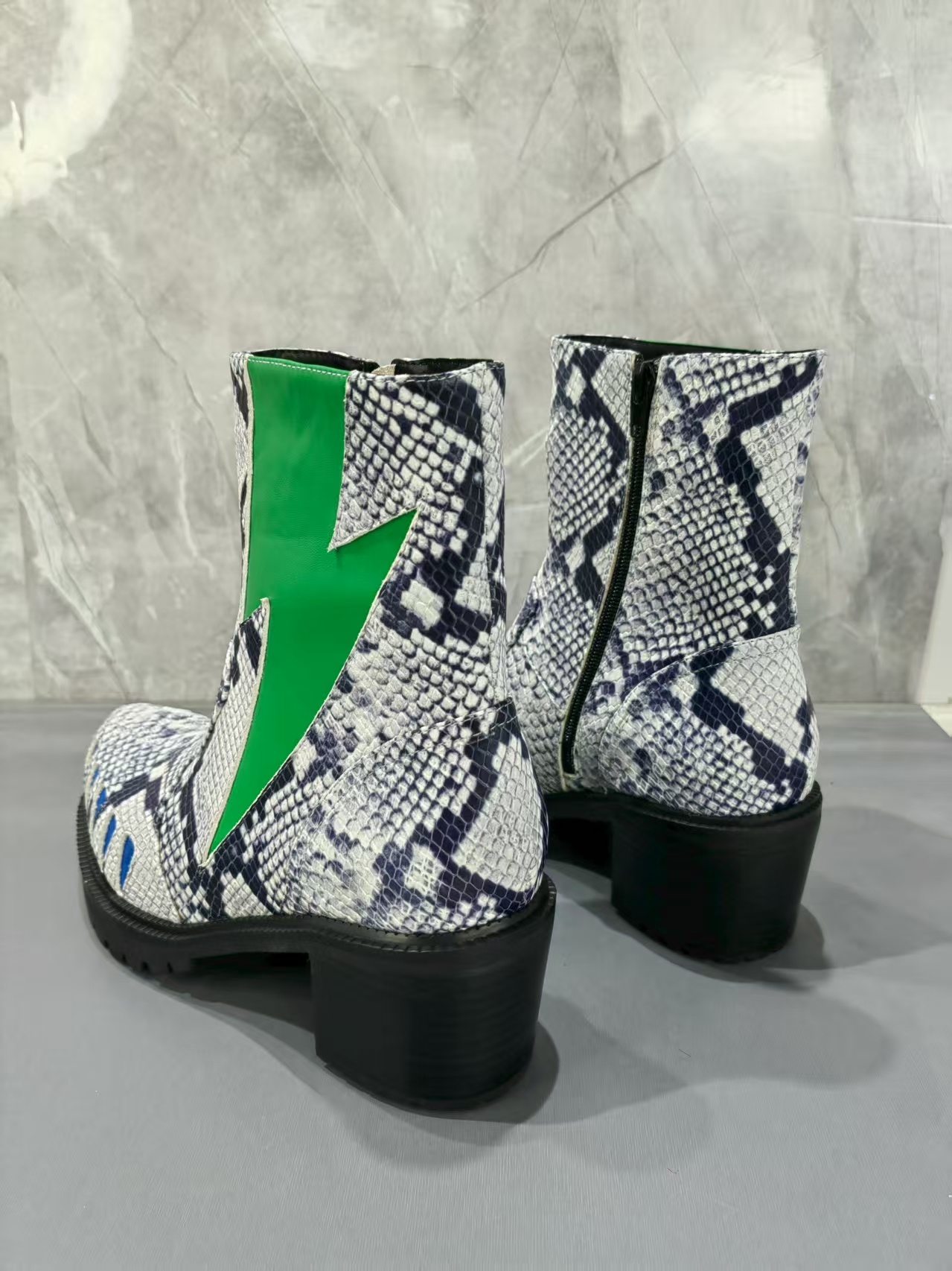 Rock - Inspired Snake Skin Pat - đánh giá và giá Men Shoes Rebel