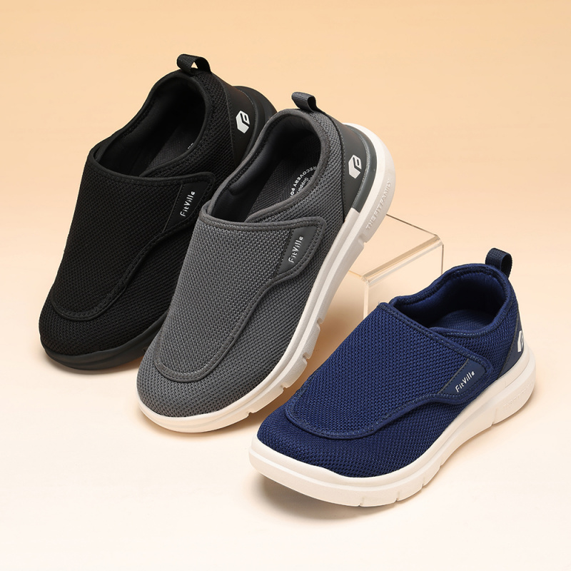 Giày cho người cao tuổi FitVil - đánh giá và giá Men'S Shoes Diabetic