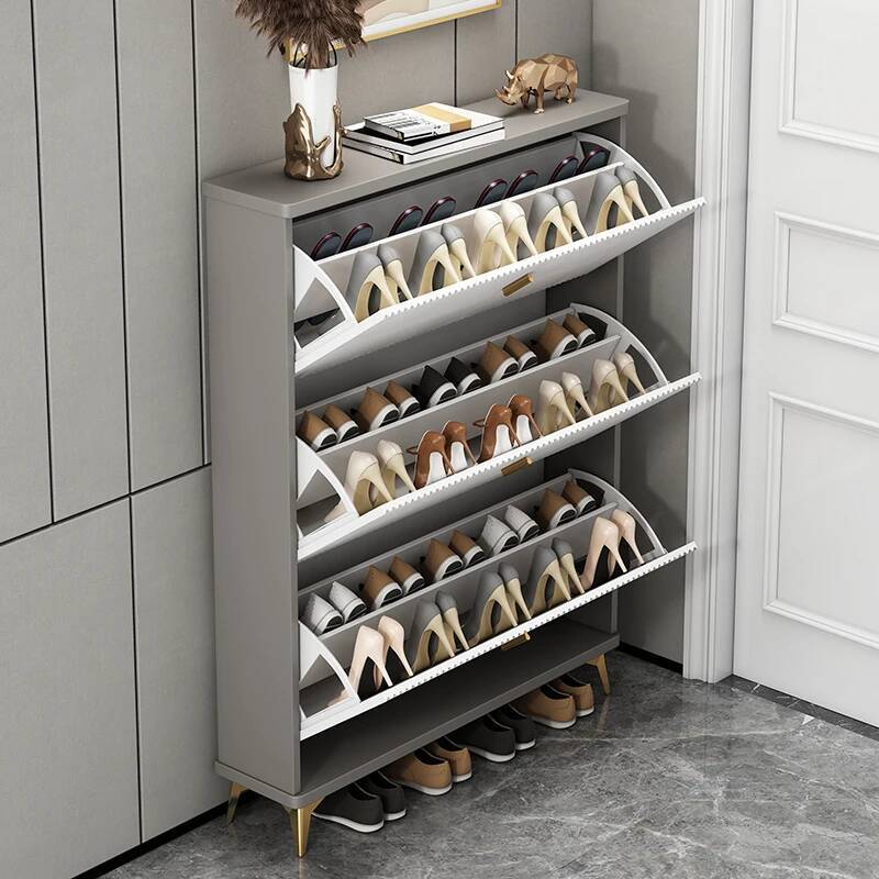 Modern Minimalist Shoe Cabinet - đánh giá và giá Men Shoes Rack