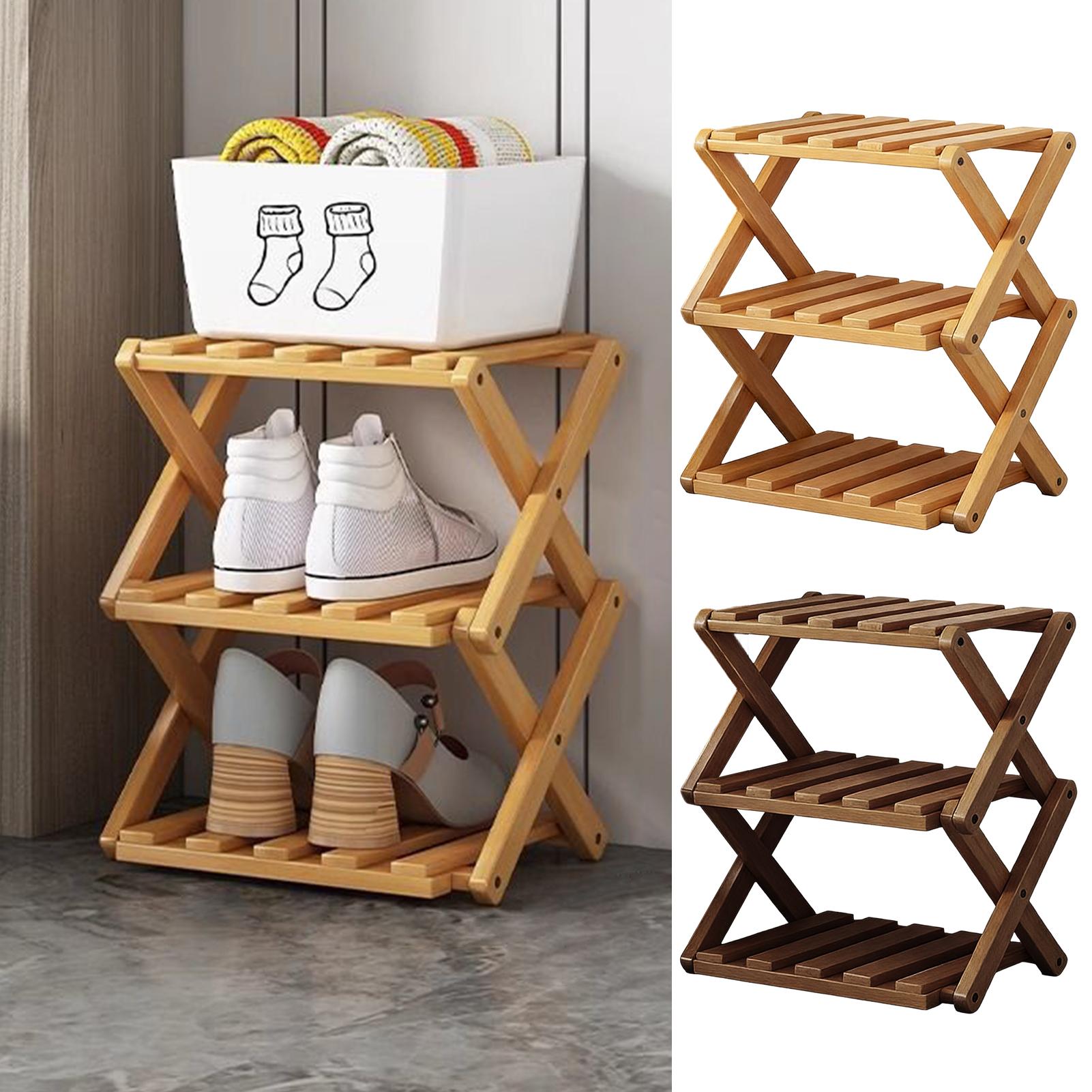 Wooden Shoe Racks 3-Tier Expan - đánh giá và giá Men Shoes Rack