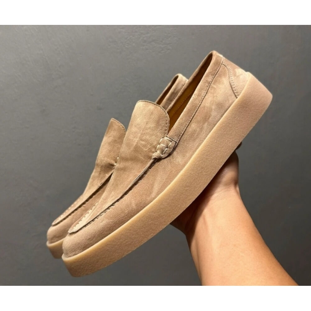 Luxury Beige Suede Platform Lo - đánh giá và giá Men'S Shoes Smart