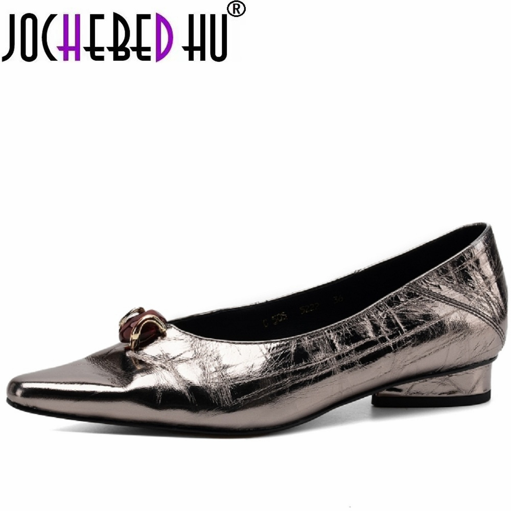 【JOCHEBED HU】Women's Handmade  - đánh giá và giá Men'S Shoes With Toes