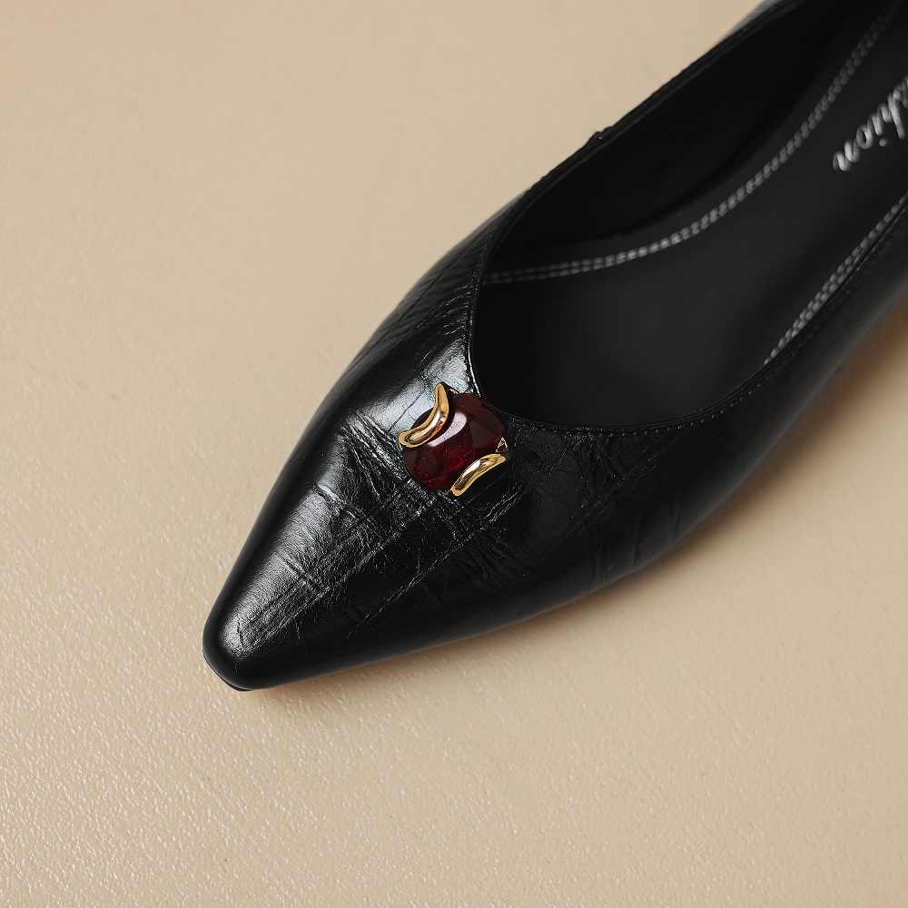 【JOCHEBED HU】Women's Handmade  - đánh giá và giá Men'S Shoes With Toes