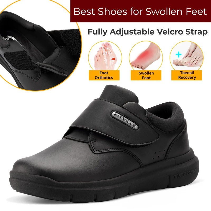 Extra Wide Men'S Shoes Leather - đánh giá và giá Men'S Shoes Diabetic