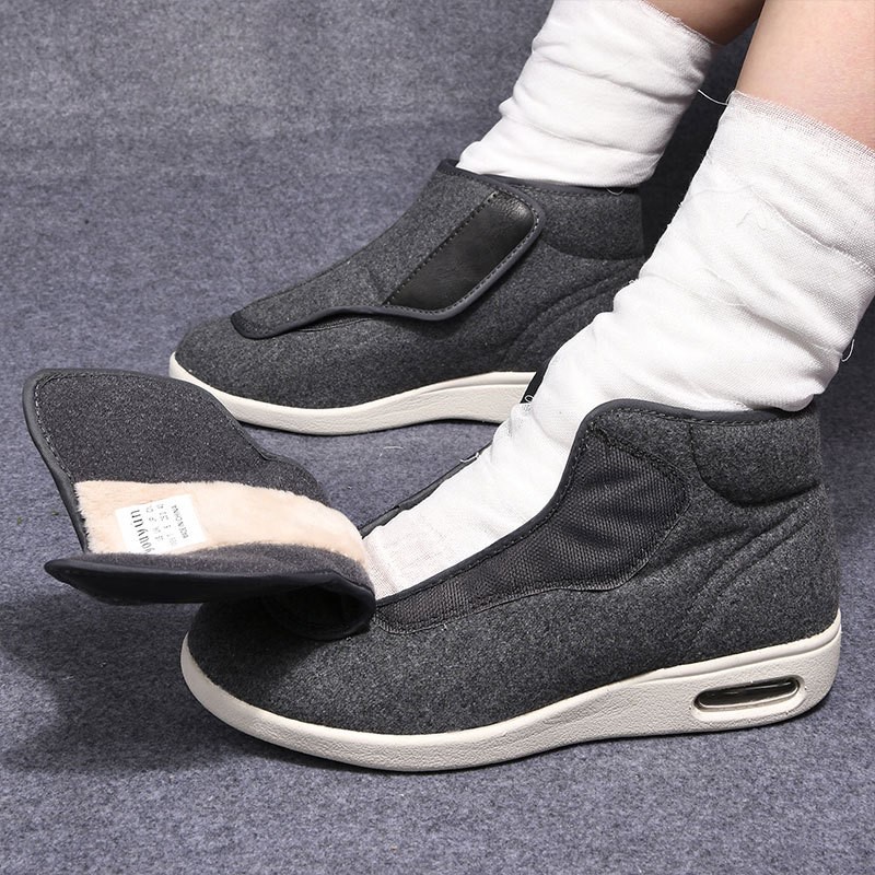 Winter Velvet Orthopedics Wide - đánh giá và giá Men'S Shoes Diabetic
