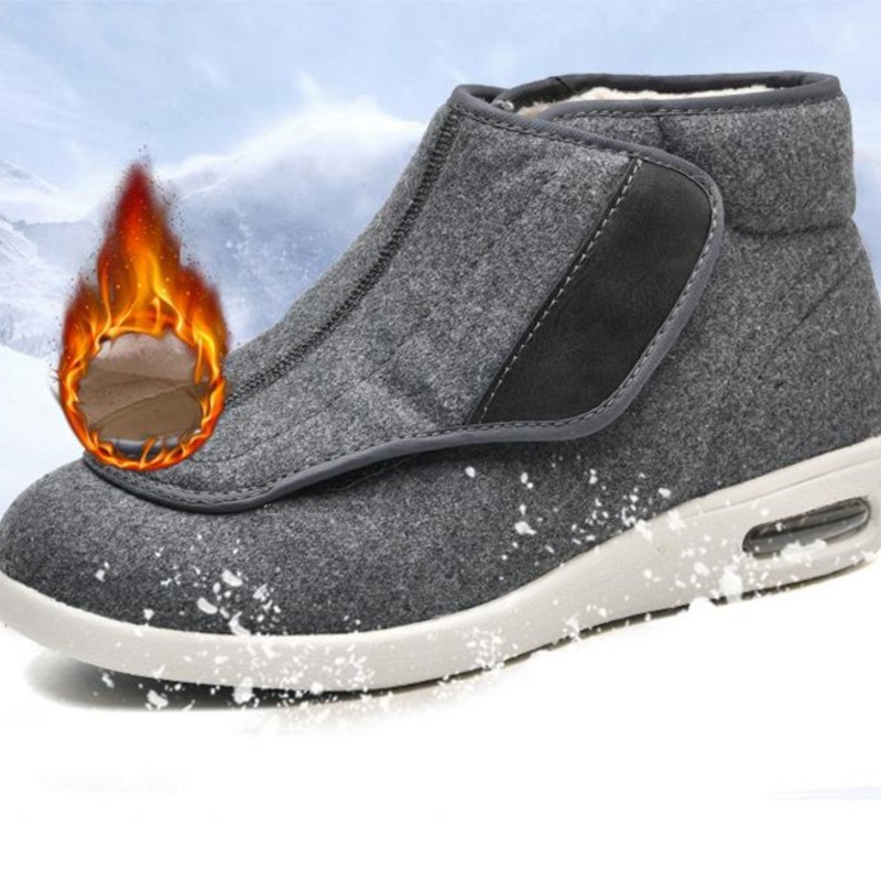 Winter Velvet Orthopedics Wide - đánh giá và giá Men'S Shoes Diabetic