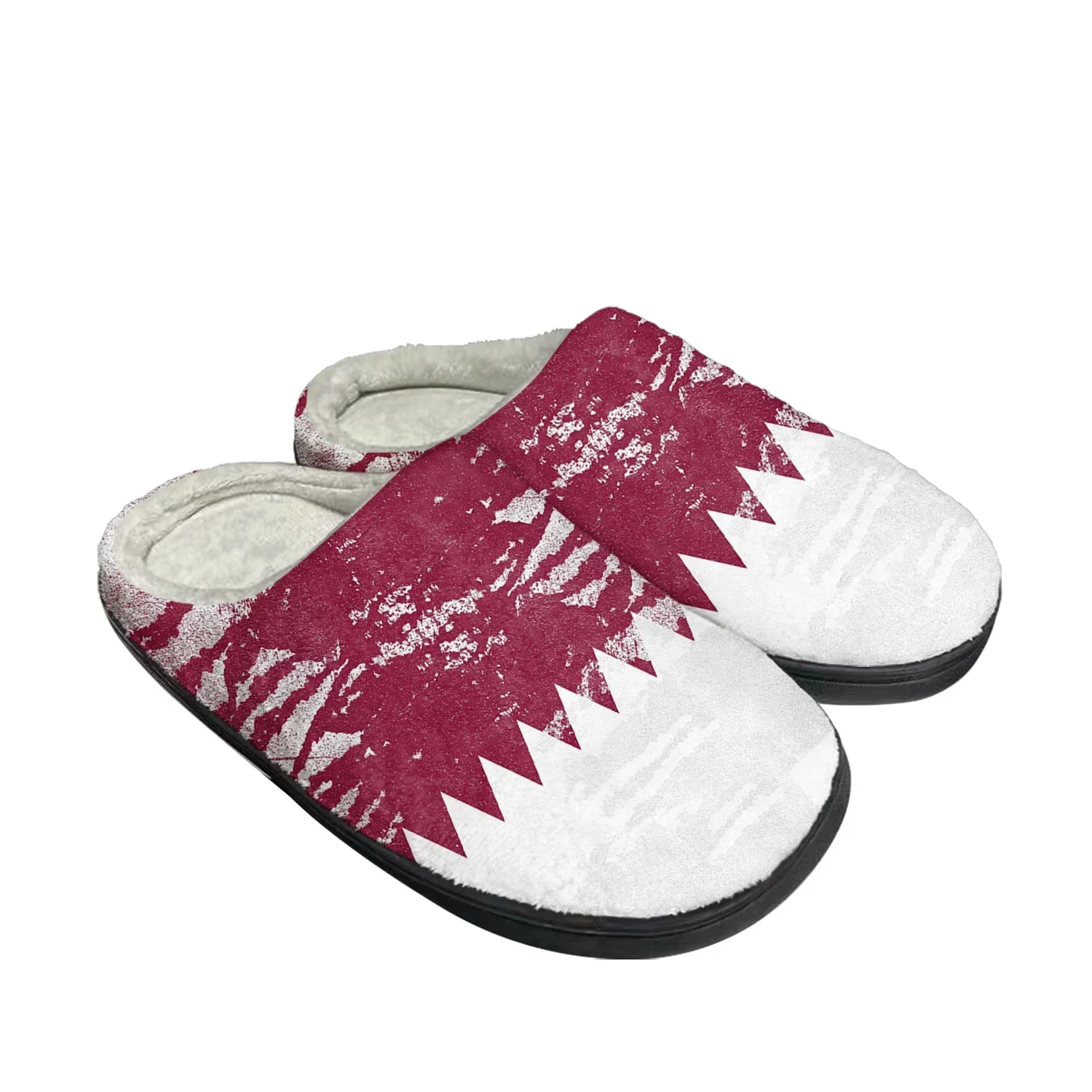 Qatar Flag Home Cotton Custom  - đánh giá và giá Men Shoes Qatar