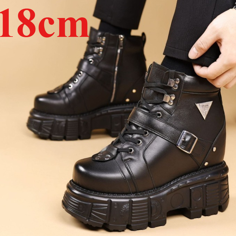 Genuine Leather Motorcycle Boo - đánh giá và giá Men Shoes Type
