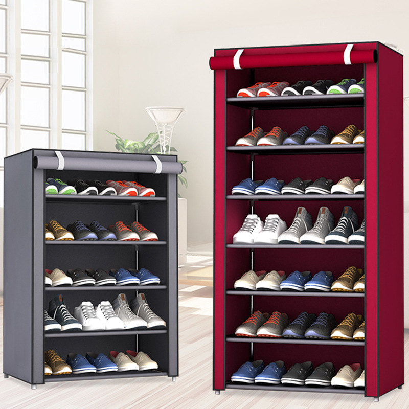 Tự Làm Nhiều Lớp Lắp Ráp Đơn G - đánh giá và giá Men Shoes Rack