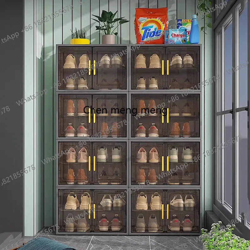D5556  Men Transparent Shoe Ra - đánh giá và giá Men Shoes Rack