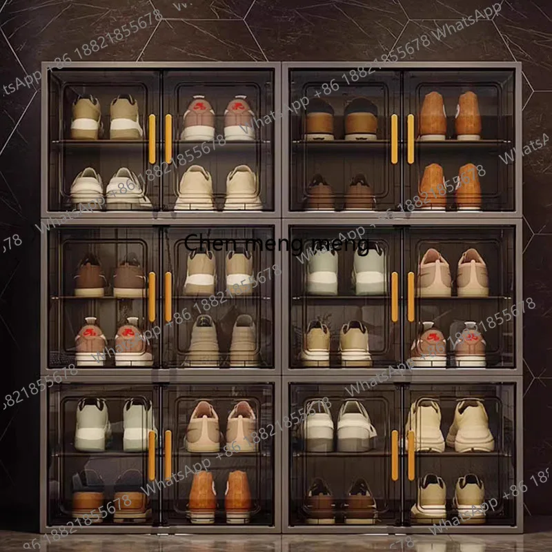 D5556  Men Transparent Shoe Ra - đánh giá và giá Men Shoes Rack