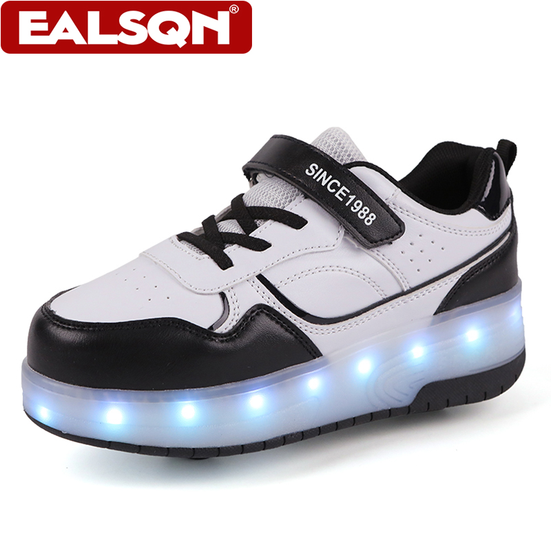 New Children's LED Light Up Ro - đánh giá và giá Men Shoes Running