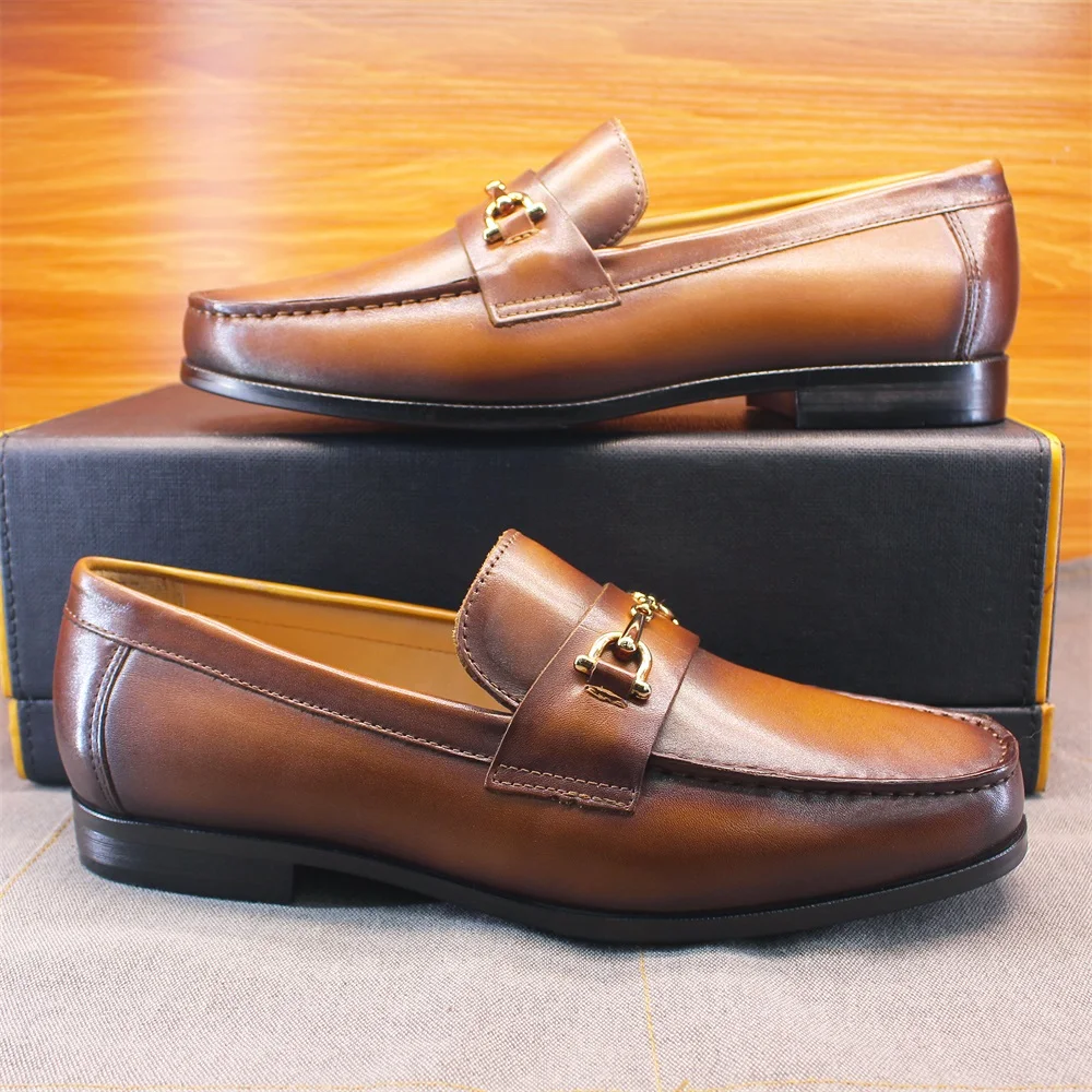 Men's Loafers Dress Shoes roun - đánh giá và giá Men'S Shoes With Toes