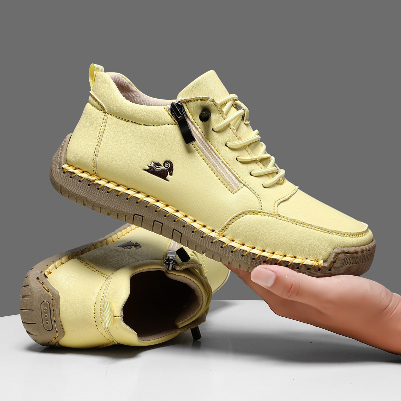 Women's Sneakers Handmade Leat - đánh giá và giá Men Shoes Type