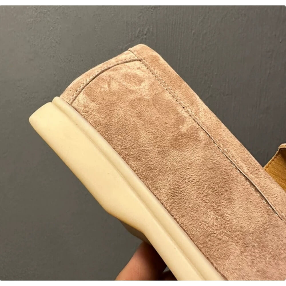 Luxury Beige Suede Casual Loaf - đánh giá và giá Men'S Shoes Smart